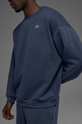 Accolade Crew Neck Pullover - Navy Man
