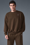 Accolade Crew Neck Pullover - Espresso Man
