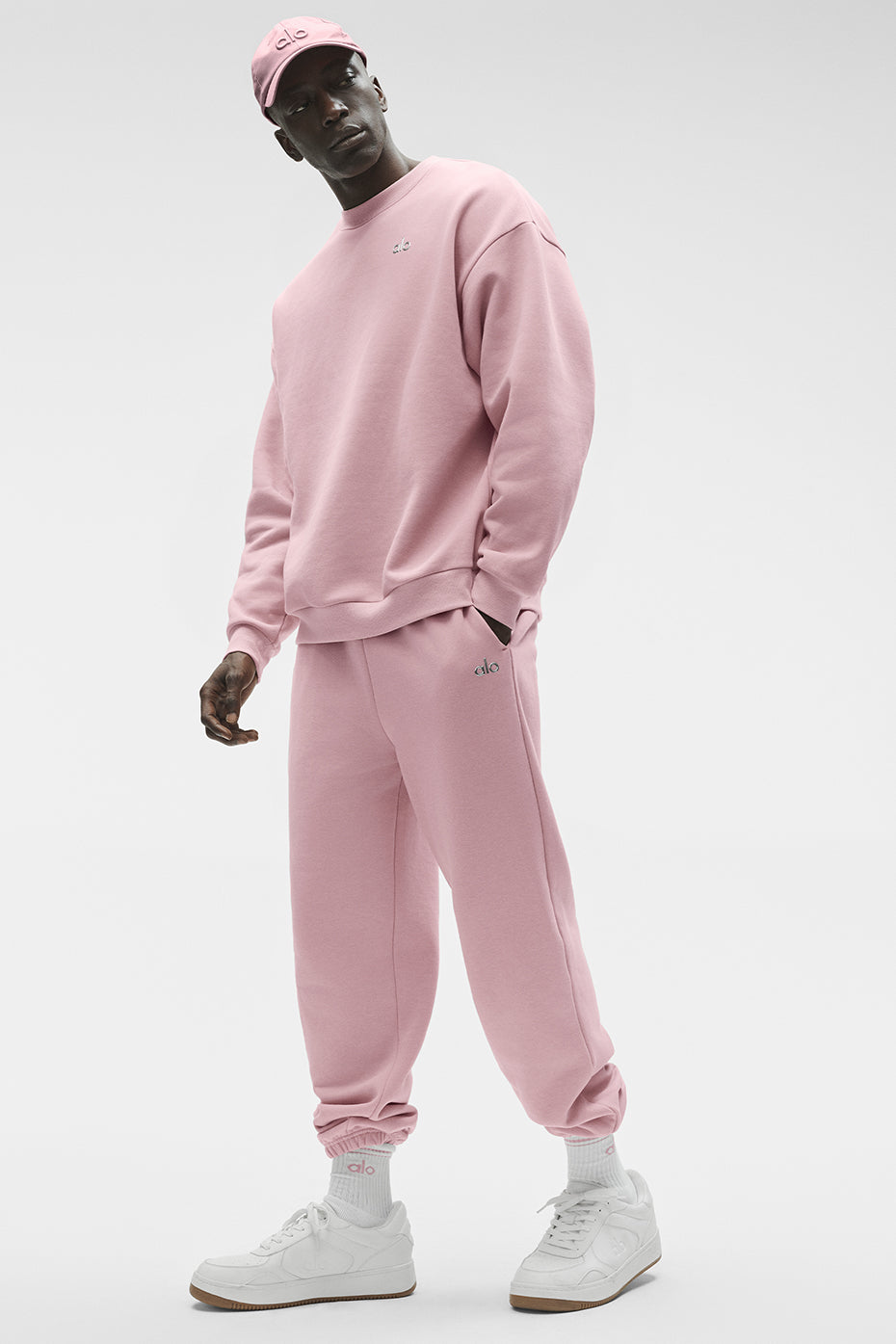 Accolade Crew Neck Pullover - Vintage Pink Man