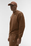 Accolade Crew Neck Pullover - Sun Kissed Brown Man