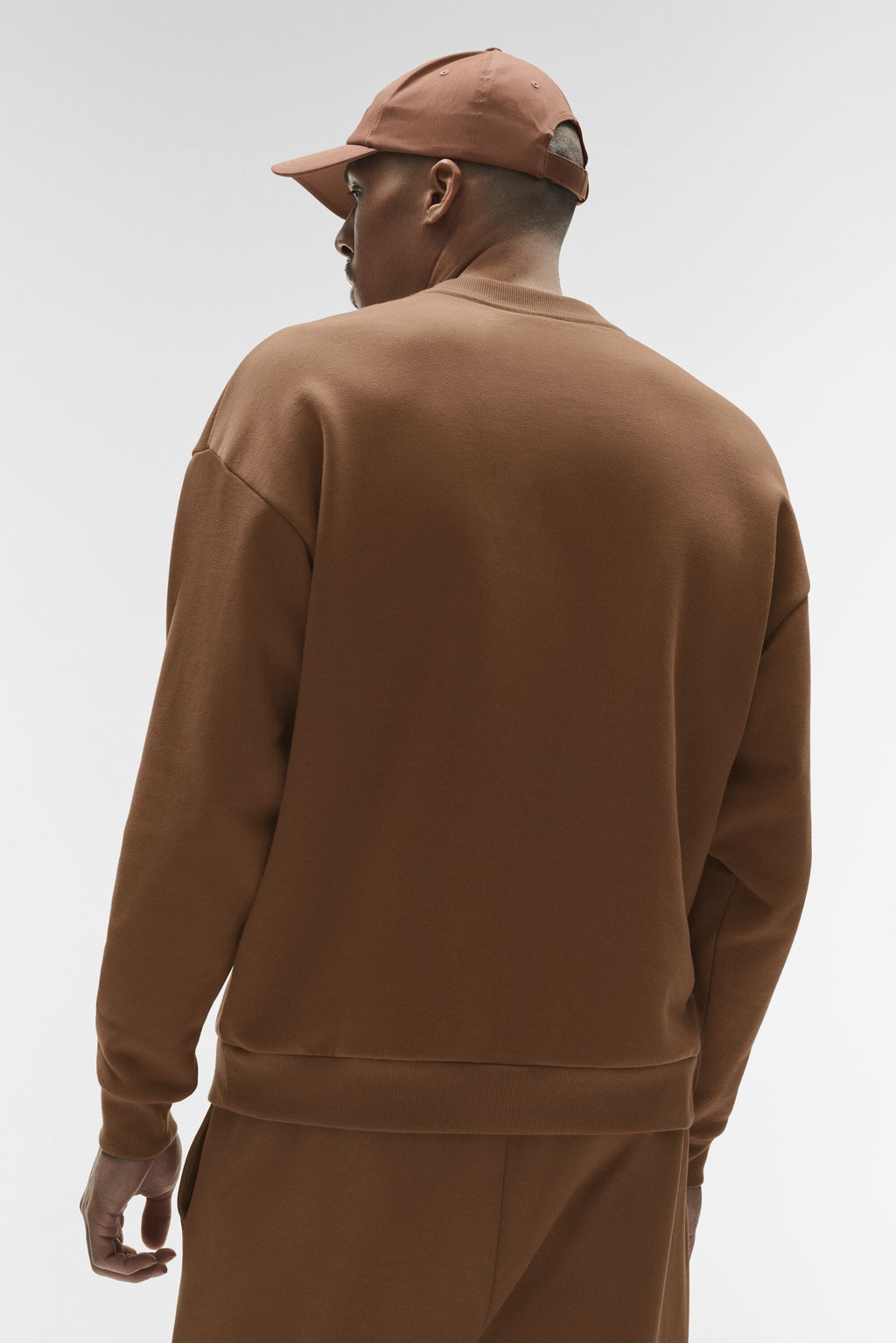Accolade Crew Neck Pullover - Sun Kissed Brown Man