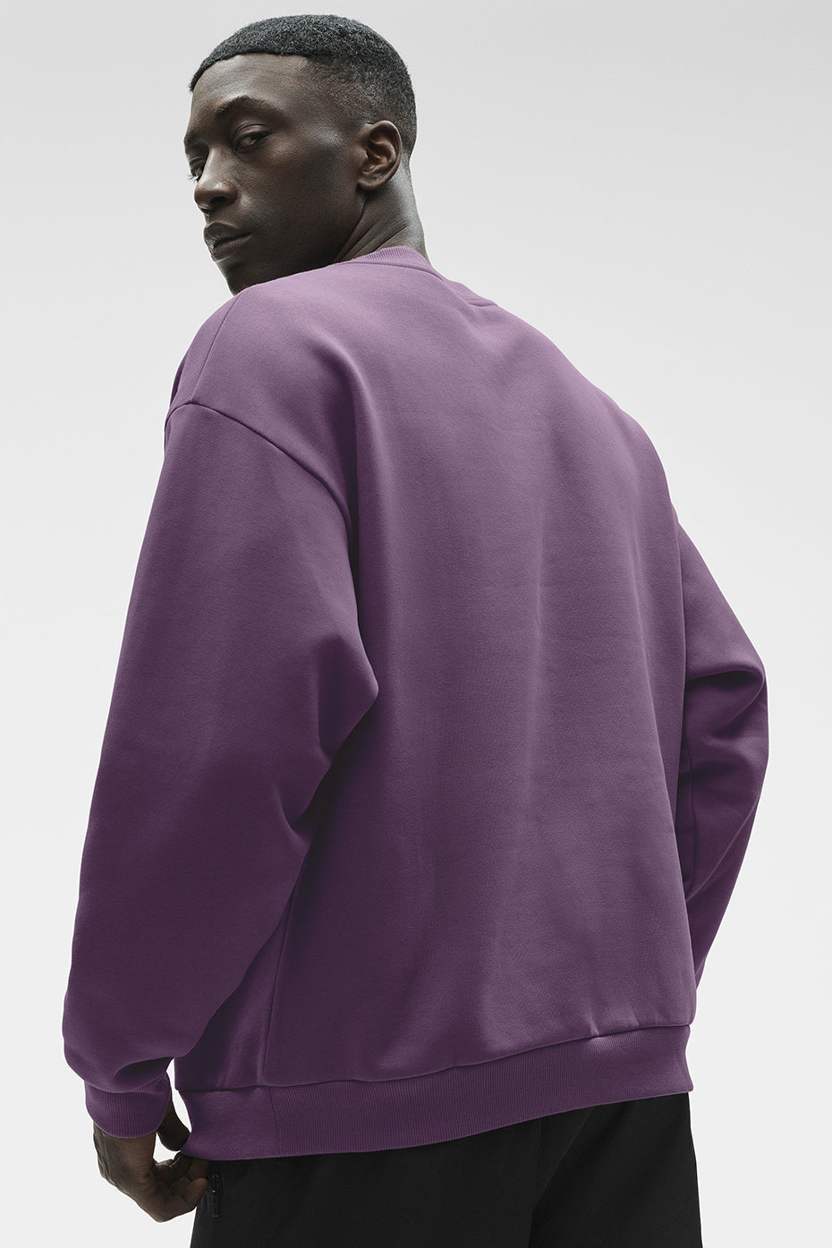 Accolade Crew Neck Pullover - Plum Kiss Man