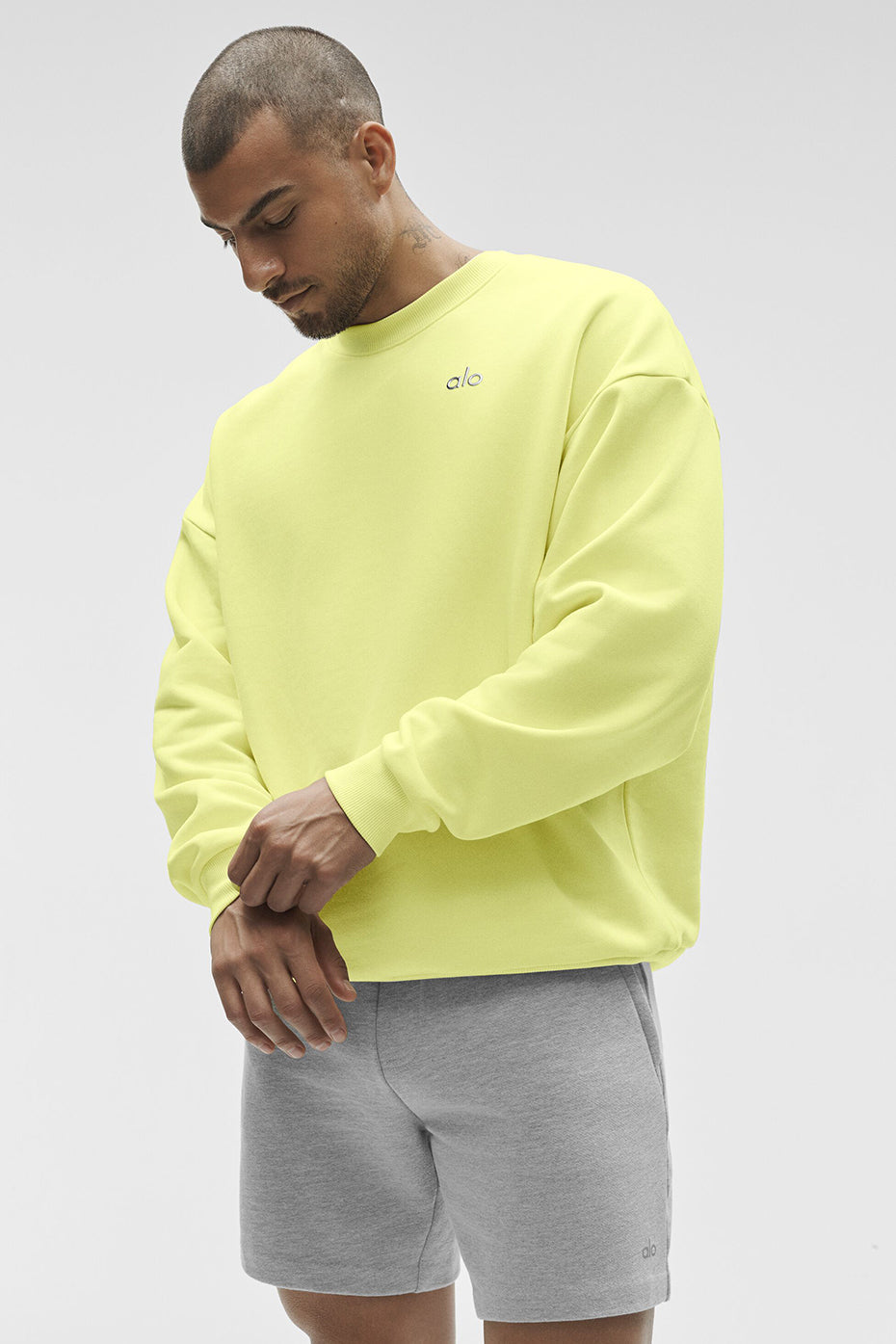Accolade Crew Neck Pullover - Sunshine Man