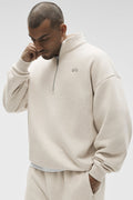 Accolade 1/4 Zip Pullover - Oatmeal Heather Man