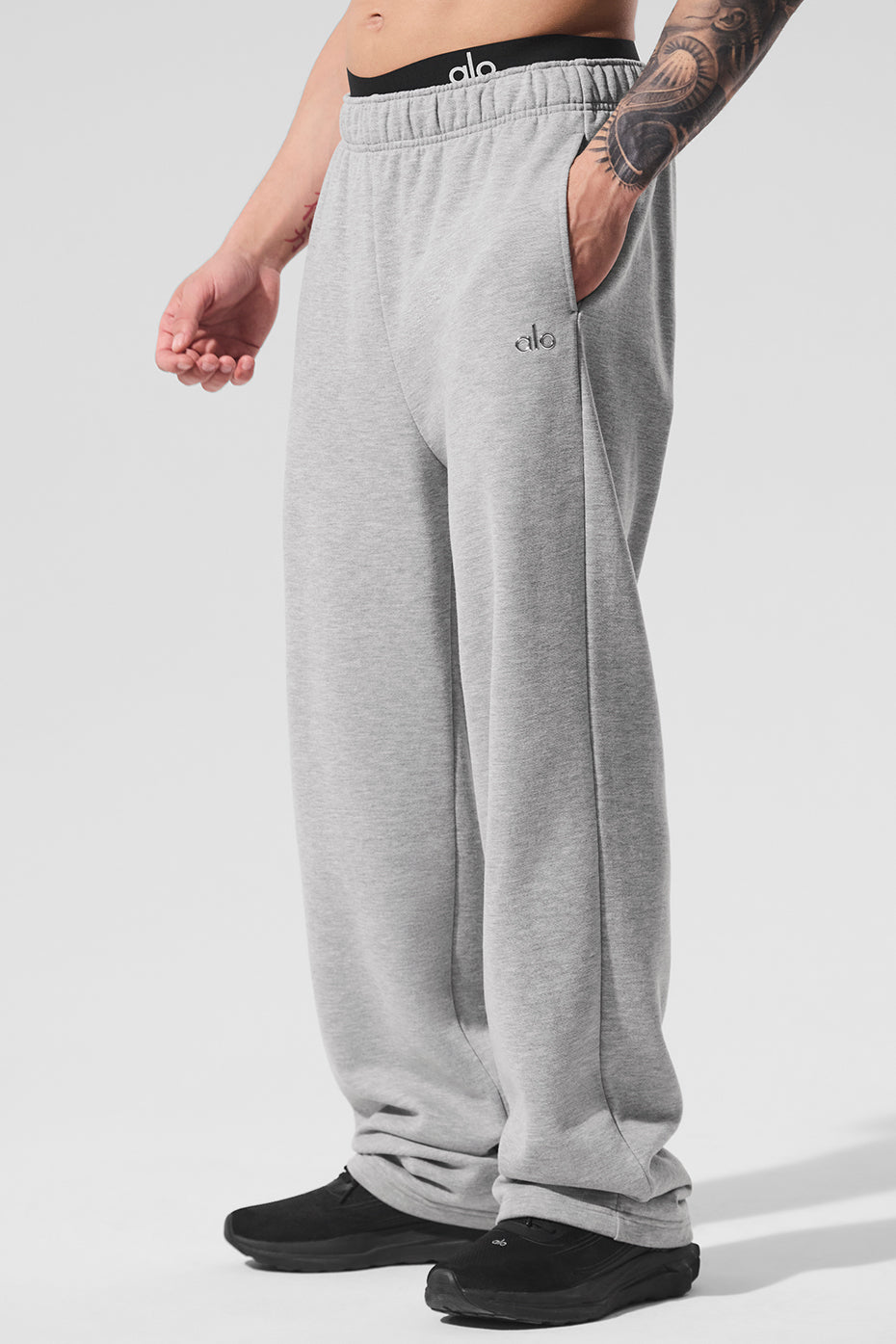 Accolade Straight Leg Sweatpant - Athletic Heathe Manr Grey