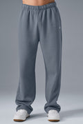 Accolade Straight Leg Sweatpant - Steel Grey Man