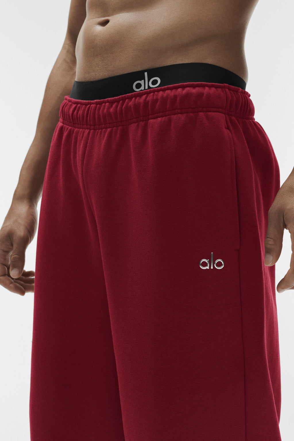 Accolade Straight Leg Sweatpant - Summer Romance Red Man