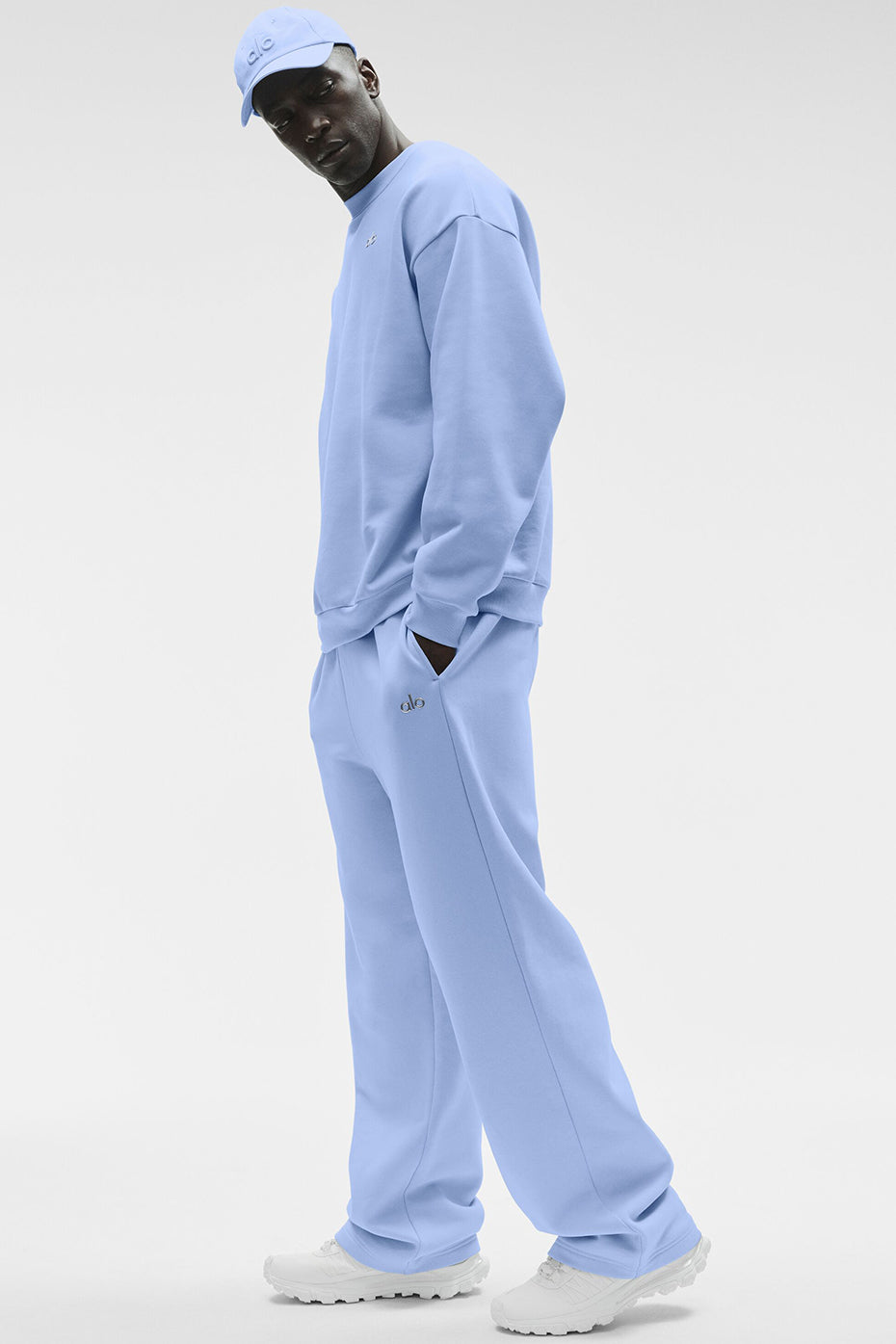Accolade Straight Leg Sweatpant - Light Provence Blue Man