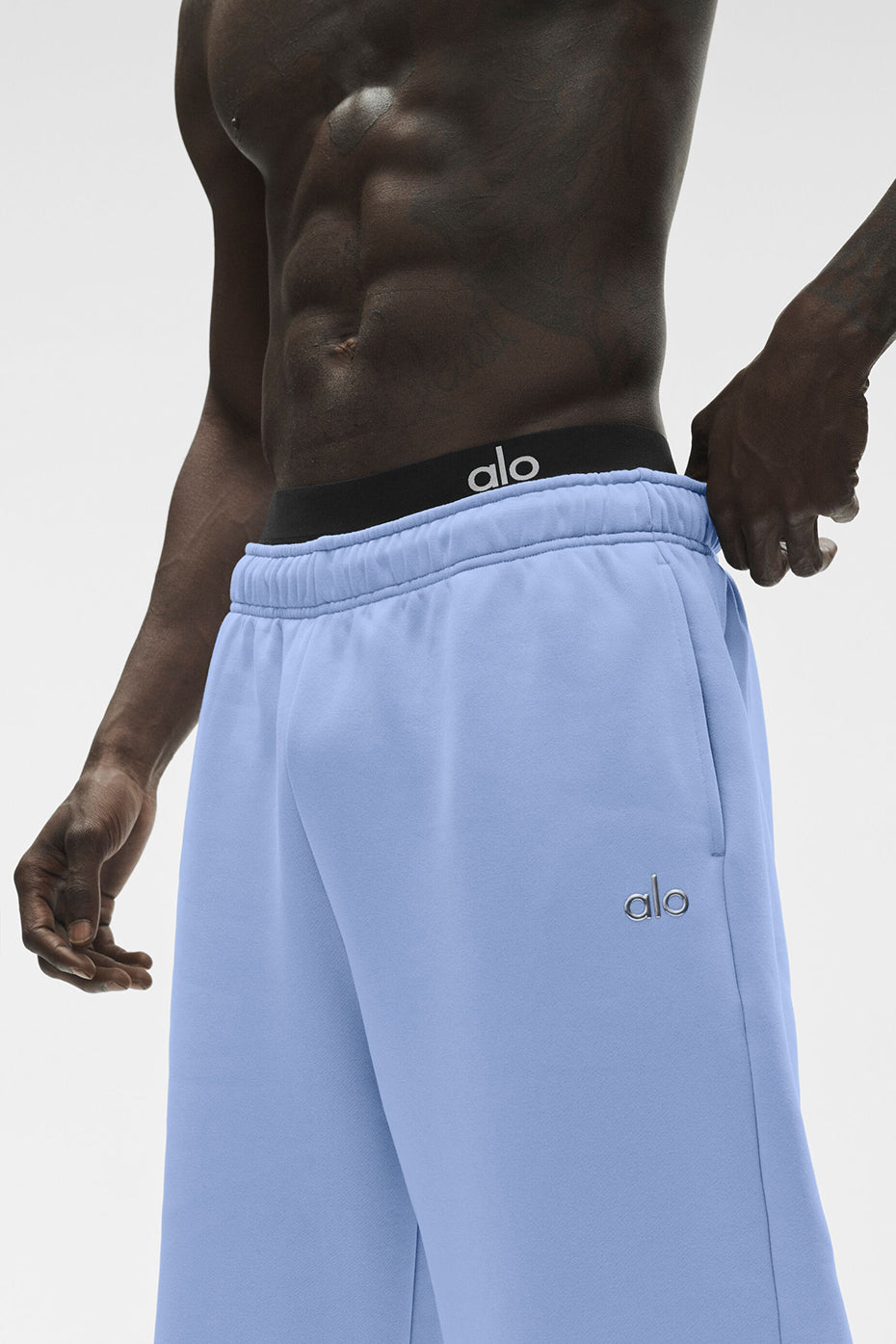Accolade Straight Leg Sweatpant - Light Provence Blue Man
